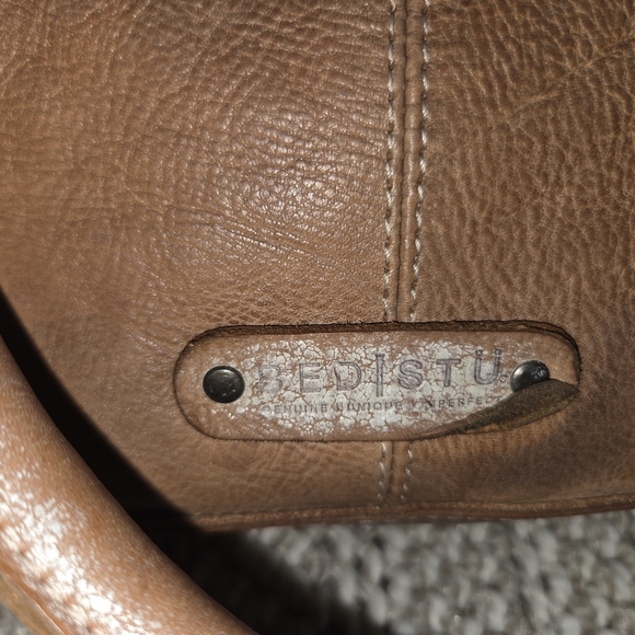 Bed Stu Rockababy Leather Purse Cashew Rustic Nectar Lux - Picture 3 of 16